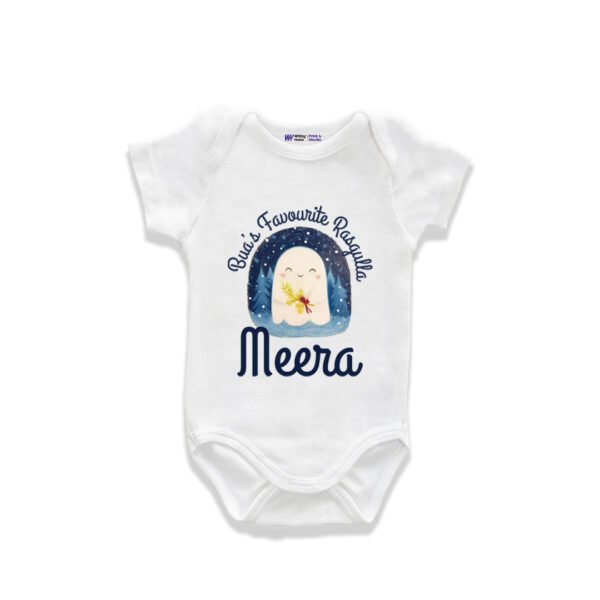 Bua's favourite rasgulla meera Customized Onesie
