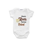 Mom's reels partner Rahul Customized Onesie