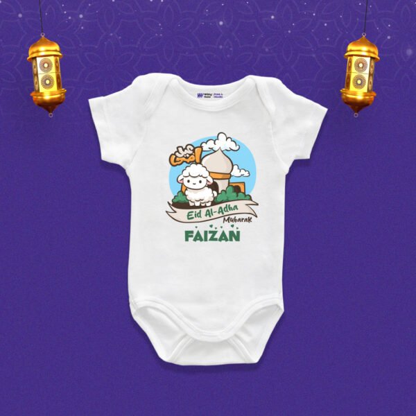 Eid Al-Adha Mubarak faizan Customized Onesie