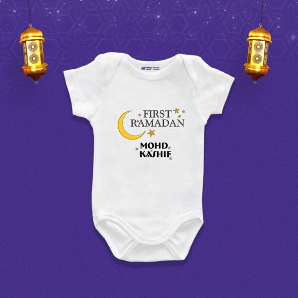 First ramadan mohd kashif Customized Onesie