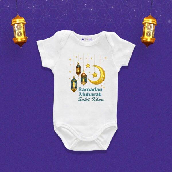 Ramadan mubarak sahil khan Customized Onesie