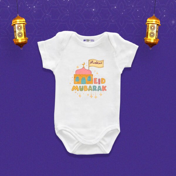 Muskan eid mubarak Customized Onesie