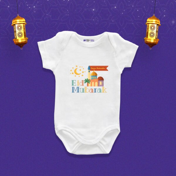 osman mohiuddin eid mubarak Customized Onesie