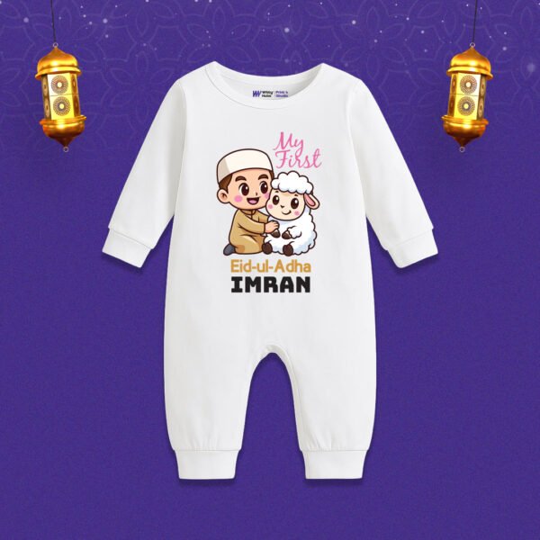 My first eid-ul-adha Imran Customized Romper