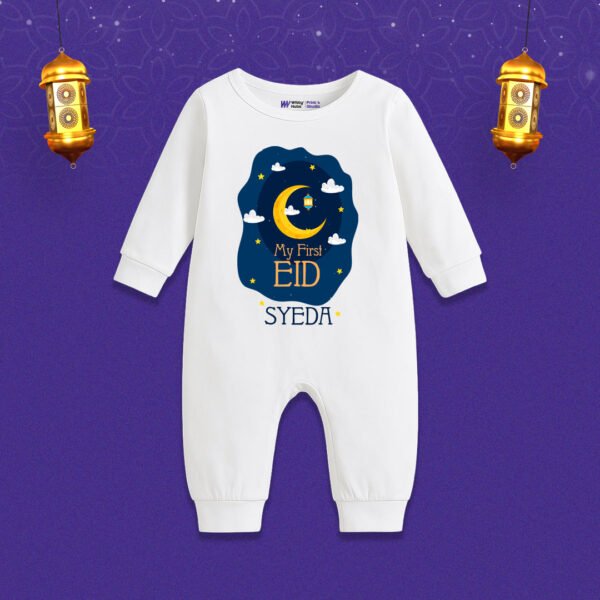 My first eid syeda Customized Romper