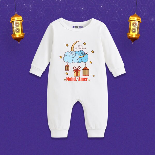 Eid mubarak mohd. amer Customized Romper