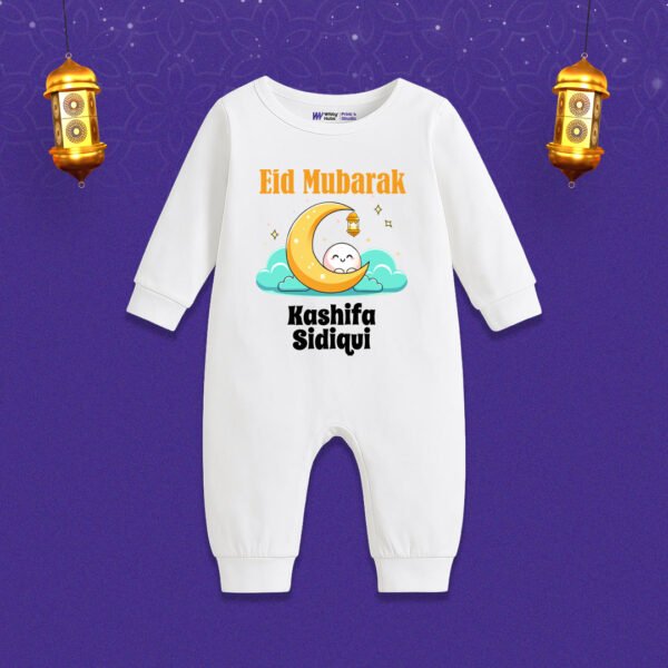 Eid mubarak kashifa sidhiqui Customized Romper