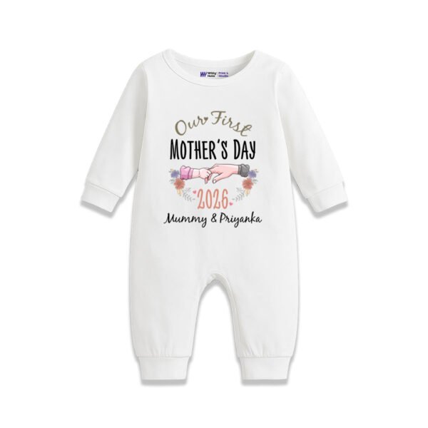 Our first mother's day 2026 mummy & Priyanka Customized Romper