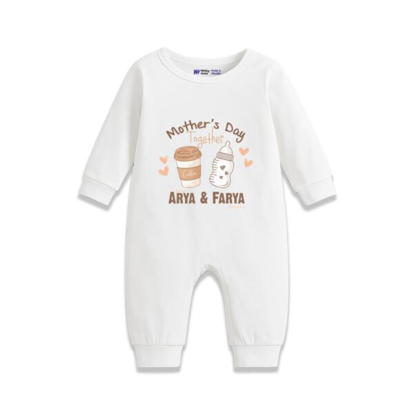 Mother's day together arya & farya Customized Romper
