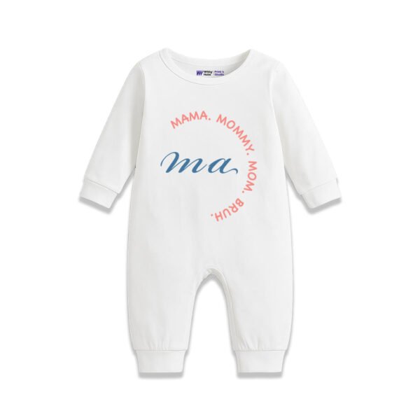 Ma mama. mommy mom bruh Customized Romper