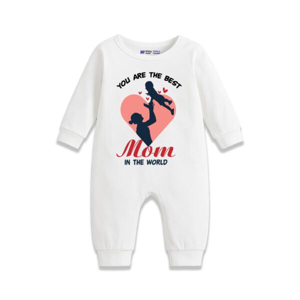 You are the best mom in the world Customized Romper