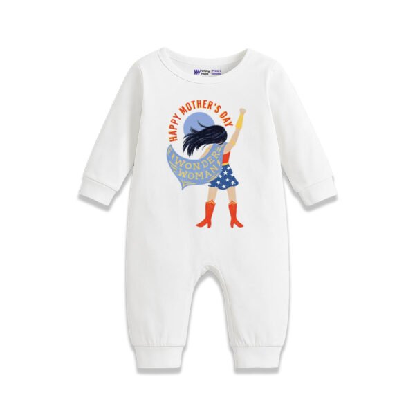 Happy mother's day wonder women Customized Romper