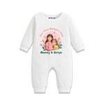 Our first mother's day mummy & shriya Customized Romper