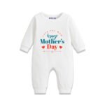 Love you mom happy mother's day Customized Romper
