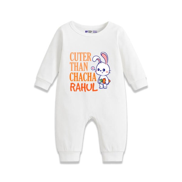 Cuter than chahcha Rahul Customized Romper