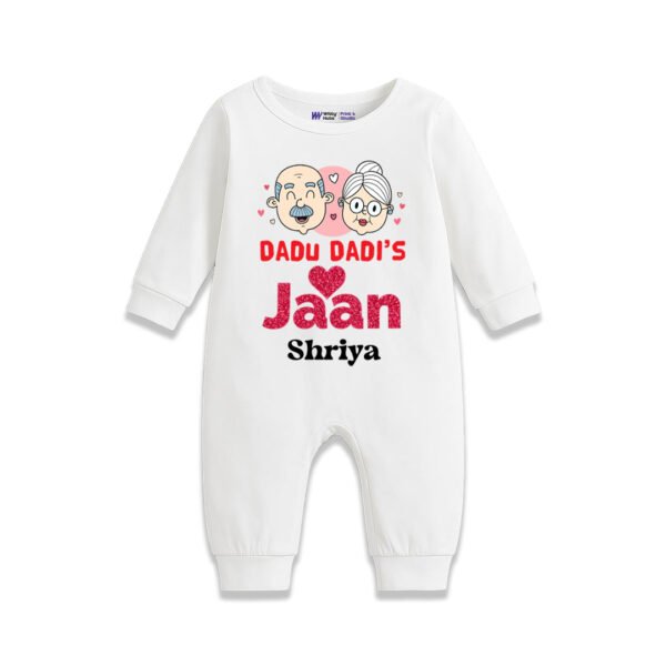 Dadu dadi's jaan shriya Customized Romper