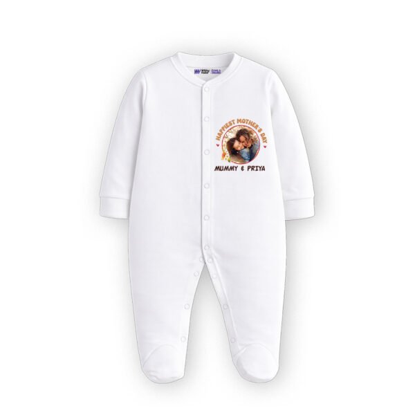 Happiest mother's day mmummy & Priya Customized Sleep Suit