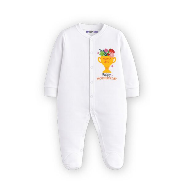 Mama #1 happy mother's day Customized Sleep Suit