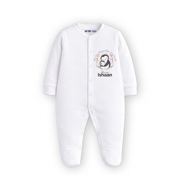 Your love is the foundation of my strength always ishaan Customized Sleep Suit