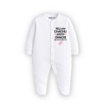 Hellooo chachu and chachi cant wait to meet you Customized Sleep Suit