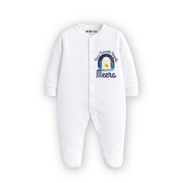 Bua's favourite rasgulla meera Customized Sleep Suit