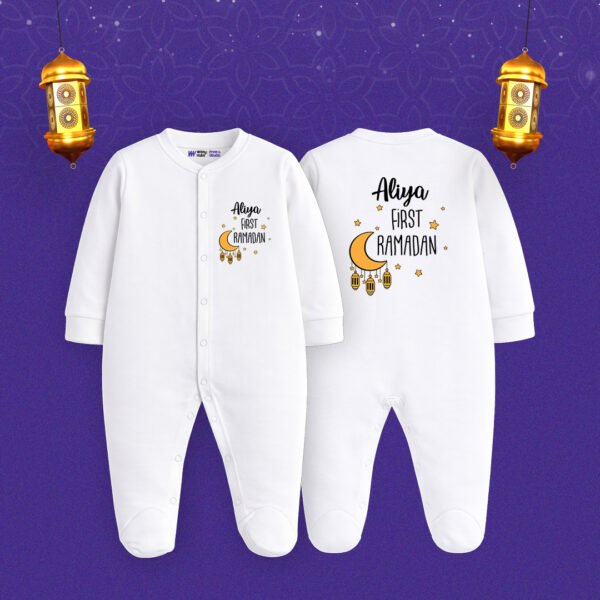 aliya first ramadan Customized Sleep Suit