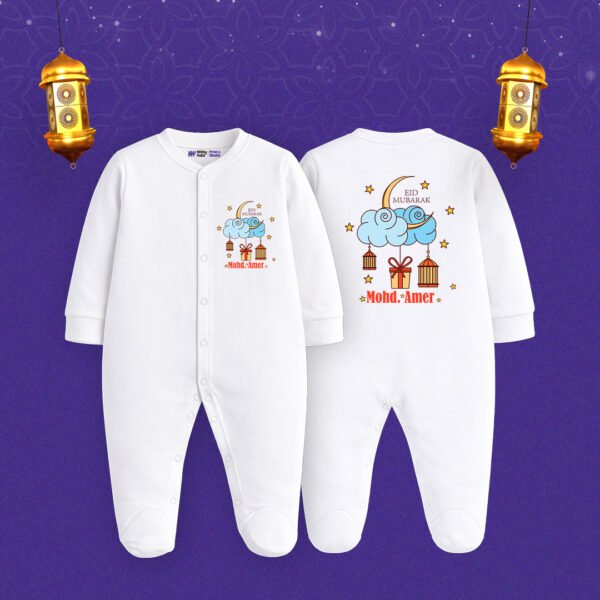 Eid mubarak mohd. amer Customized Sleep Suit