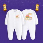 Muskan eid mubarak Customized Sleep Suit