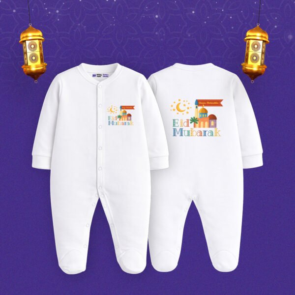 osman mohiuddin eid mubarak Customized Sleep Suit