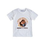 Happiest mother's day mmummy & Priya Customized Tshirt