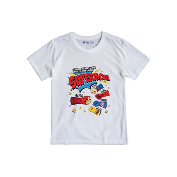Supermom Customized Tshirt