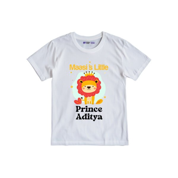 Maasi's little prince Aditya Customized Tshirt