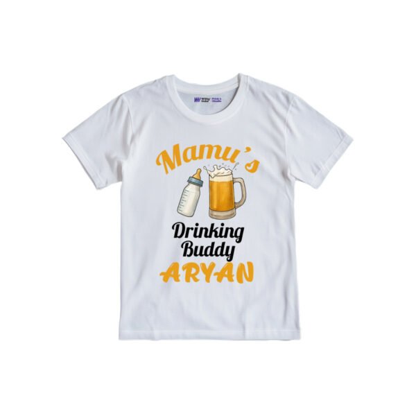 Mamu's drinking buddy Aryan Customized Tshirt