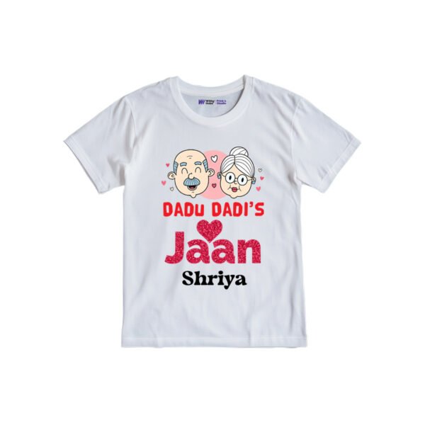 Dadu dadi's jaan shriya Customized Tshirt