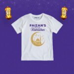 Faizan's 1st ramadan Customized Tshirt