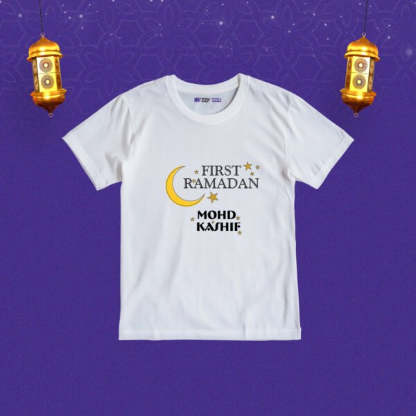 First ramadan mohd kashif Customized Tshirt