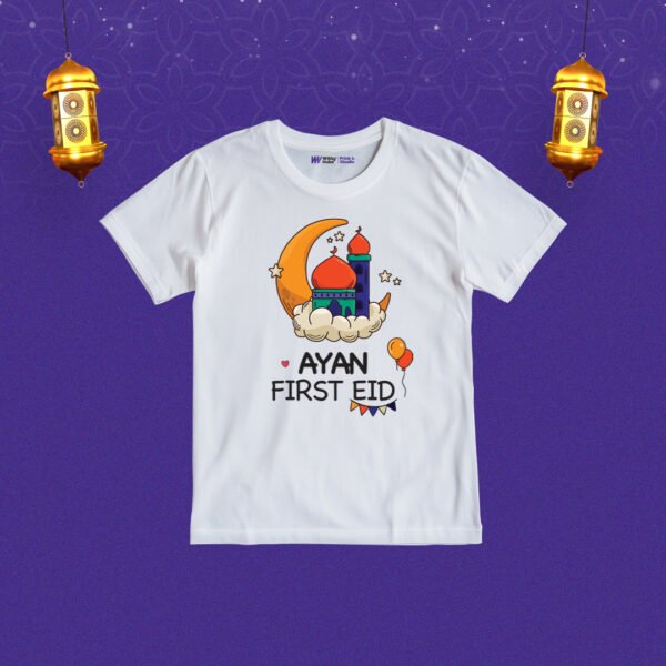 Ayan first eid Customized Tshirt
