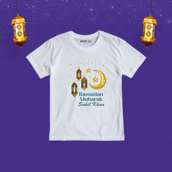 Ramadan mubarak sahil khan Customized Tshirt